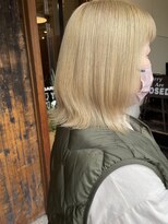 へアサロンアンドカフェガーデン(hair salon&cafe GARDEN)&nbsp;ダブルカラー/ケアブリーチ/イエローベージュ
