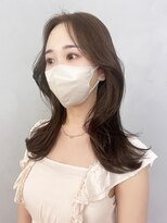 アイティーバイアルバム 北千住店(IT by ALBUM)&nbsp;オリーブベージュワンホンヘア_ショコラアッシュ_ba404632