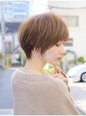 20代30代40代◎小顔ショートボブチョコレートカラー新宿代々木