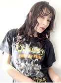 レイヤーカット/パーマ/ウルフパーマ/顔まわりカット/カール