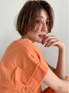 ハローバイシー 仙台(Hello by Sea) ブリーチなしハイトーン×ショート/ボブ[仙台]