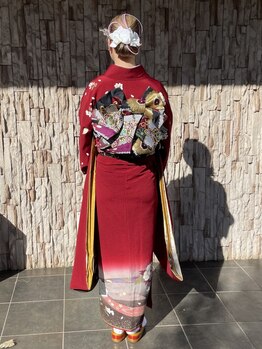 セン(SEN)の写真/特別な時の装いとして和装でお出かけになる時にお手伝いします