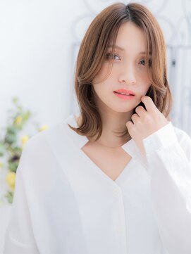 エイトサロン 八潮(8salon) 八潮/髪質改善/くすみベージュでモテ髪☆韓国風巻きj