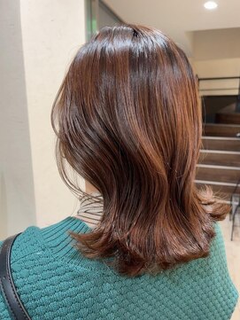 ヘアーエポック(hair epoque) 顔まわりレイヤー×ミディアム