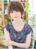 アースカラーフェザーショートウルフカットc6 川口20代30代40代