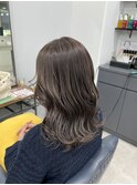 ハイライト履歴あり!ラベンダーグレー