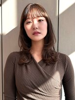 ロンドイディールバンダイ 新潟万代(Lond ideal) ウェーブミディアムメルティカラー似合わせカット