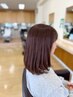 ナチュラルストレート＋カット　25300円→23000円