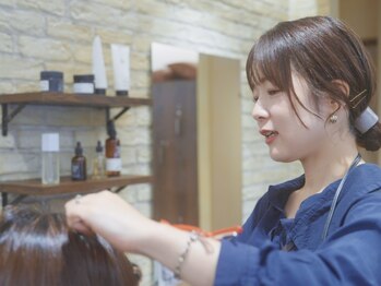 クラッチ ビオ 博多駅前(CLUTCH bio)の写真/大人女性の複雑なお悩みは《女性スタイリストにお任せ♪》博多エリア髪質改善特化型のお悩み改善サロン☆