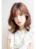 韓国風巻き髪