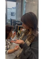 キーチェ 梅田中崎町(keych)&nbsp;レイヤーカット/ウェットヘア/デザインカラー[梅田駅/中崎町駅]