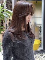 シティ(CITY)&nbsp;フェイスレイヤー 色気ヘア レイヤーカット ロングレイヤー