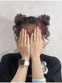 ライブヘア/ツイン団子