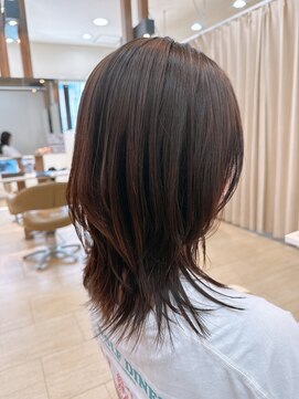 マイ スタイル 戸塚駅前店(My j Style) ボブウルフこなれミディ大人可愛いミディアムレイヤー外ハネボブ