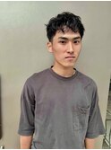フェザーパーマ シャドウパーマ メンズパーマ 金山 / 井上