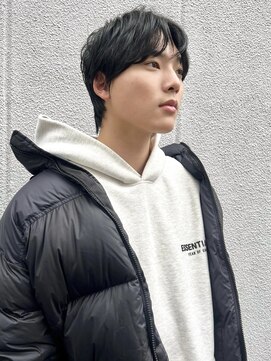 ユニオンデュオ 栄(Union Duo) シースルーマッシュ / 2wayバング［メンズカット/眉毛カット］