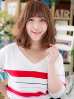 カバーヘア ブリス 北浦和(COVER HAIR bliss)&nbsp;ミルクティーピンク韓国風ニュアンスパーマh4北浦和30代40代!