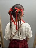 ツイン　ライブヘアセット