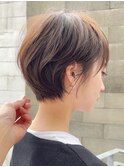 【仕事もママ業も◎】上品時短ショートボブ