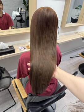 コージークルー(cozy creww) ベージュカラー/ロング/ストレート