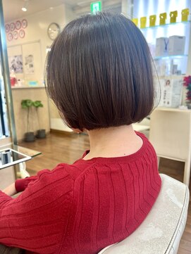 ボブ／切りっぱなしボブ