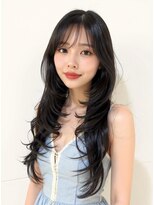 ブロウ ネックス ザ サロン 表参道(VLOW nex the salon)&nbsp;暗髪/ダークグレー/レイヤー/韓国ヘア