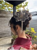 前撮りヘアセット