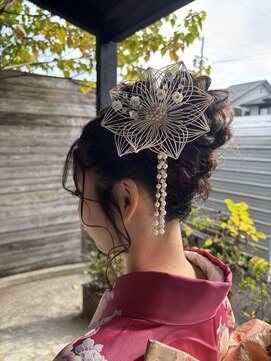 クララジャパン ホズミ(CLALA JAPAN Hozumi) 前撮りヘアセット