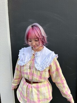 アース エレガンス 吉祥寺店(EARTH Elegance) ニュアンスで魅せるピンクボブ