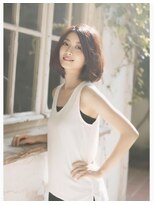 ソナー(SONAR)&nbsp;大人可愛い！！！簡単内巻きミディアム☆