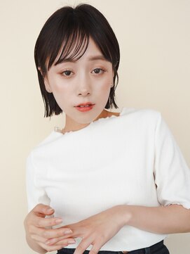 エルマノ 仙川(L mano) 〈s36〉大人ショートハイライト髪質改善キッズカット前髪30代40