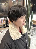 あみたらし/ミルクティーベージュ/韓国巻き/顔周りカット
