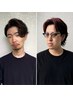 【佐藤/熊田】メンズカット+ケアパーマ【ニュアンスパーマ・フェザーパーマ】
