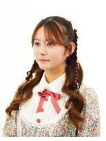 花恋 編みたらしハーフアップ
