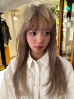 レティ(lety)&nbsp;White Brown × Sheer Face Layer
