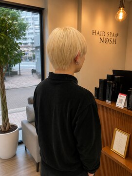 ヘアースパ ノッシュ 博多千代店(Hair Spa Nosh) Hair Spa Nosh 博多千代店/ブロンドカラー/ブリーチカラー