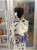 浴衣ヘアアレンジ