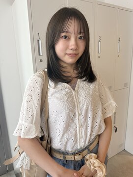 ロジェ(loje) 20代30代40代 ミルクブラウン/夏のヘアアレンジ