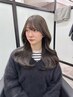 前髪カット＋透明感カラー＋最上級オージュアTR 12100