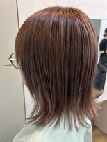 アグレアーブル 上地店&nbsp;ブリーチ履歴を活かす大人くすみカラー｜岡崎駅 髪質改善