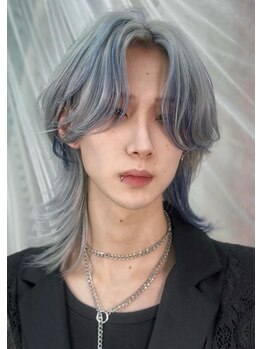 リアイス(Re:ICE)の写真/ジェンダーレスヘア・中性ウルフで雰囲気も自由自在♪どんな自分にもなれるサロン◎
