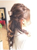 特別な日のヘアレンジ