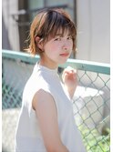 【+~ing deux 】外ハネが可愛いボブ【隨原 麻由】
