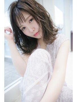 ランプヘアー(Lamp hair) 外ハネミディアム★