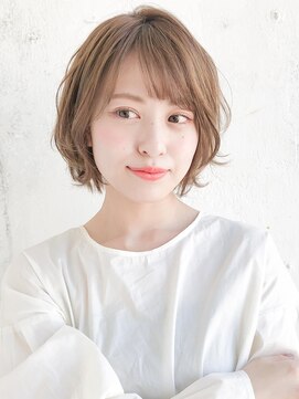 ルティア 池袋(Lutia) 簡単スタイリングのひし形ショート☆lutia