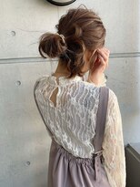 シャル 相模大野(shalu)&nbsp;【ムラカミ】　ルーズお団子簡単アレンジ　≪shalu相模大野≫