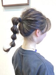 【AMAZING HAIR 千歳店/横山】簡単カジュアルアレンジ