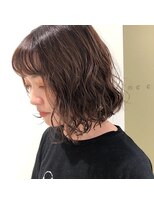 エミィ(emme)&nbsp;【emme】オン眉×抜け感ある小顔ボブ［立川/立川駅/髪質改善］