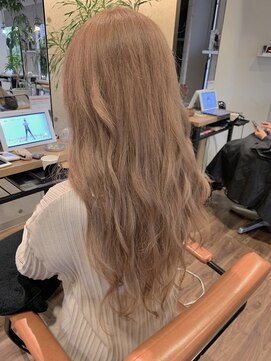 ボタニウム バイ アールサロン(BOTANIUM by RrSALON) ミルクティーベージュ☆ブリーチ2回ベース☆AMU