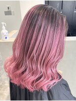 ロビィ 浦添店(LOBY)&nbsp;ピンクバレイヤージュ